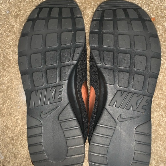 Black and Gold Nike Sneakers - Picture 3 of 3